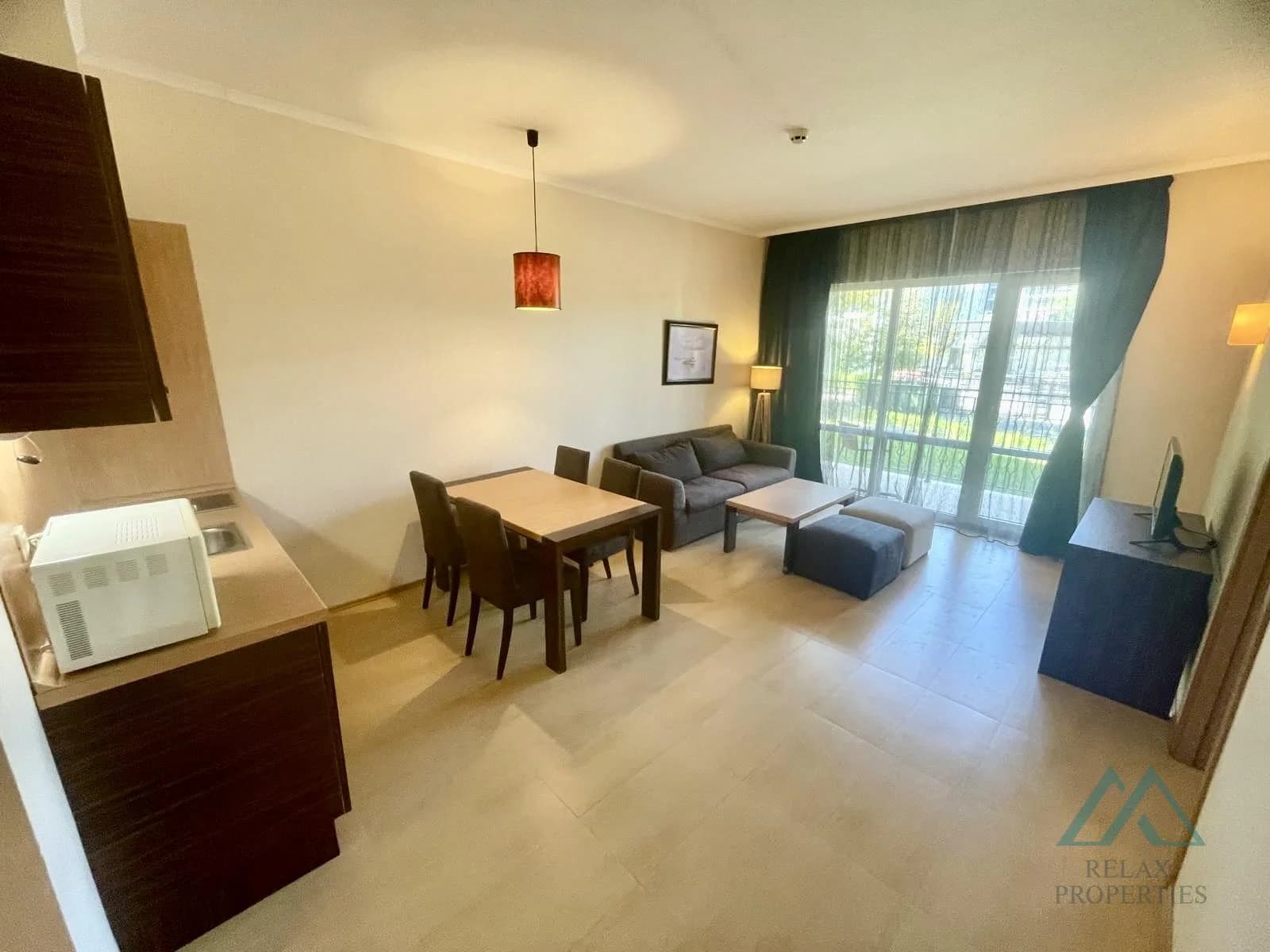 Luxusný 2 izbový apartmán s výhľadom na more, prvá línia, DIT Majestic Beach Resort, Slnečné pobrežie - 5