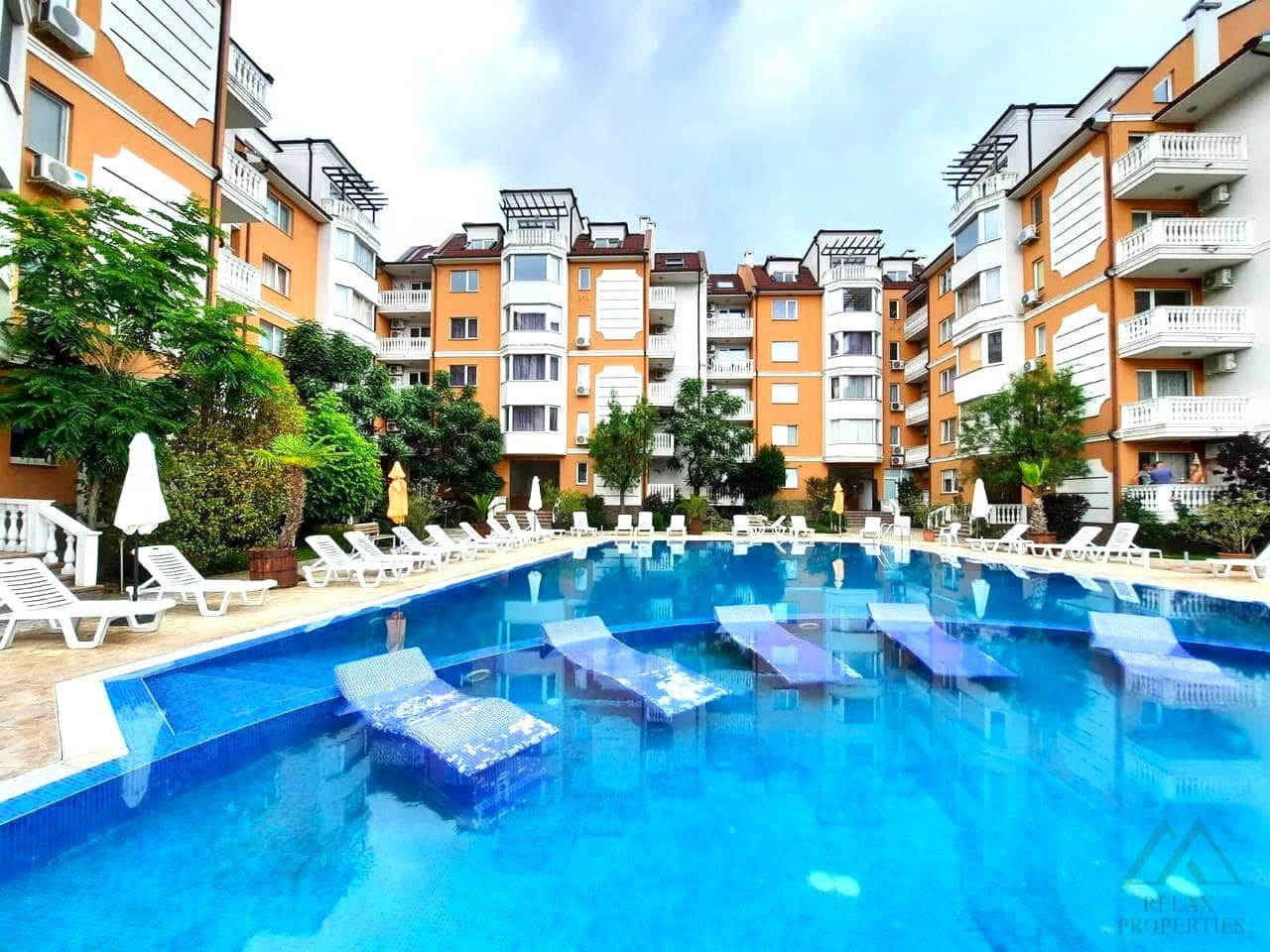 2-izbový apartmán v Sea Diamond, Slnečné pobrežie, 530 m od pláže Cacao Beach - 1