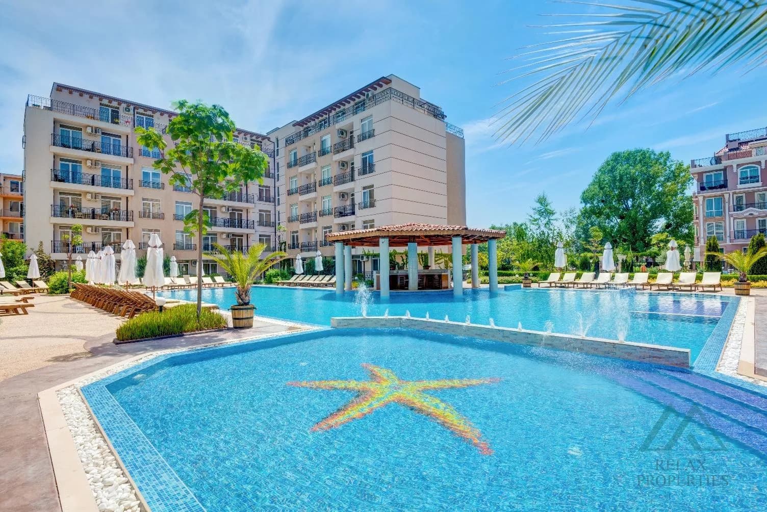 2-izbový apartmán v obľúbenom komplexe Dawn Park, Slnečné pobrežie – 500 m od pláže - 1