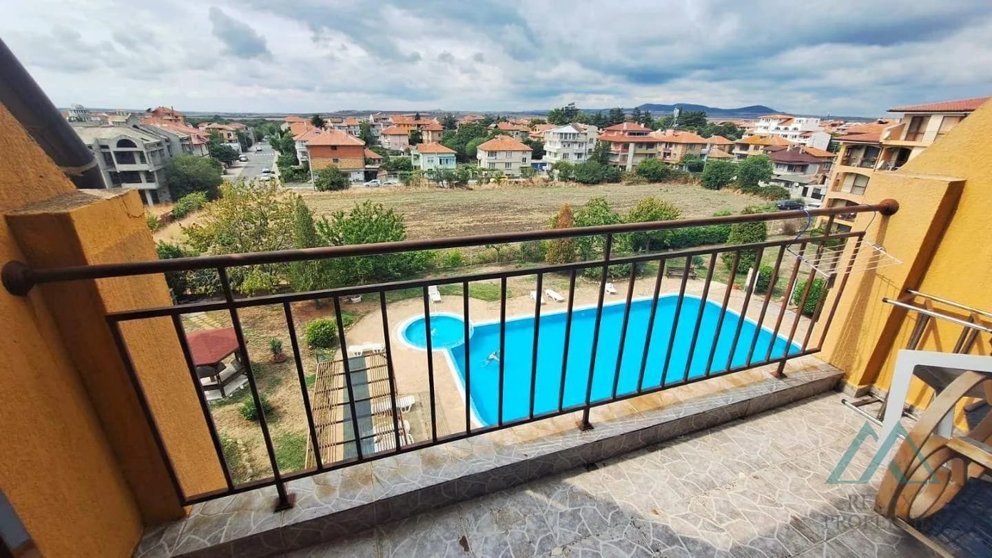 2 - izbový apartmán s 2 balkónmi v atraktívnom komplexe Chateau Aheloy, 200m od mora, Bulharsko - 2