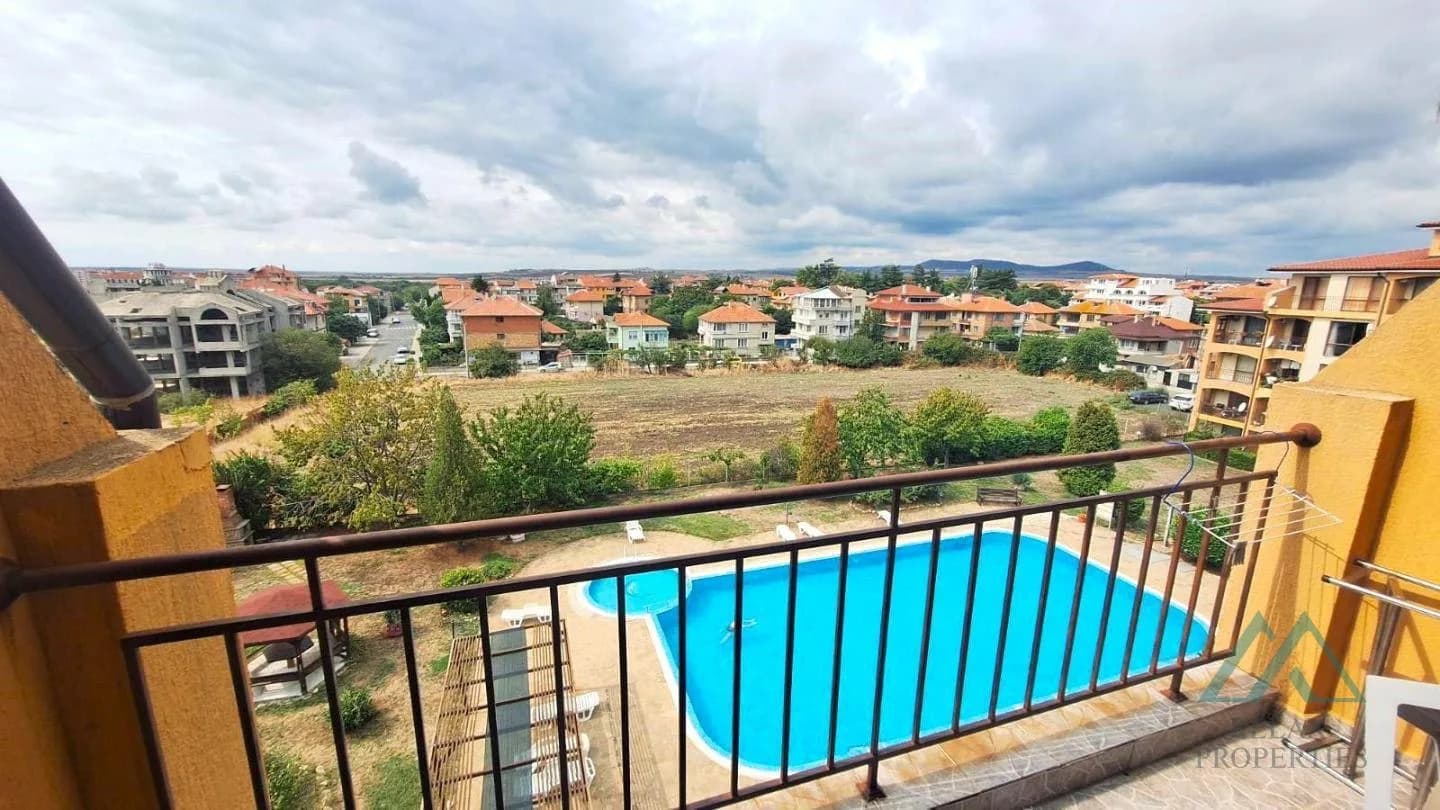2 - izbový apartmán s 2 balkónmi v atraktívnom komplexe Chateau Aheloy, 200m od mora, Bulharsko - 4