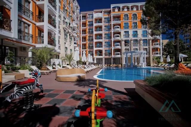 Luxusný 3 izbový apartmán s 2 kúpeľňami, Harmony Palace, 400m od mora, Slnečné pobrežie - 1