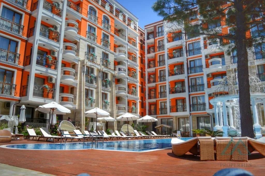 Luxusný 3 izbový apartmán s 2 kúpeľňami, Harmony Palace, 400m od mora, Slnečné pobrežie - 3