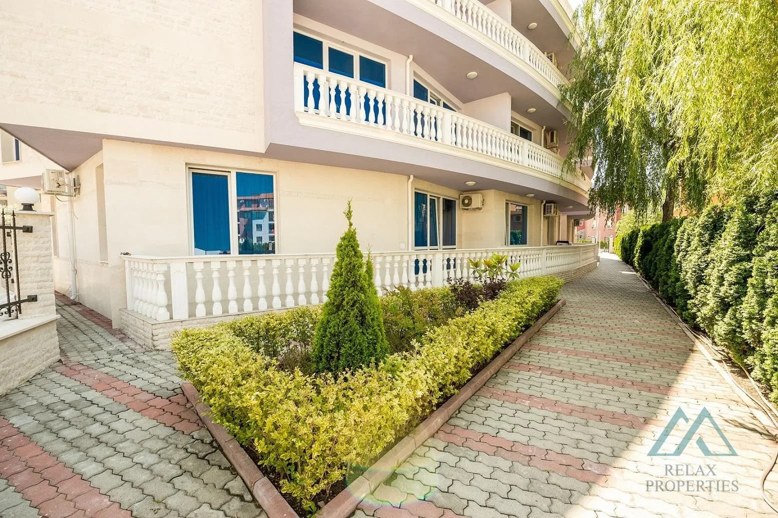 2-izbový apartmán s výhľadom na more, komplex Aurora, Nessebar, 30m od mora - 3