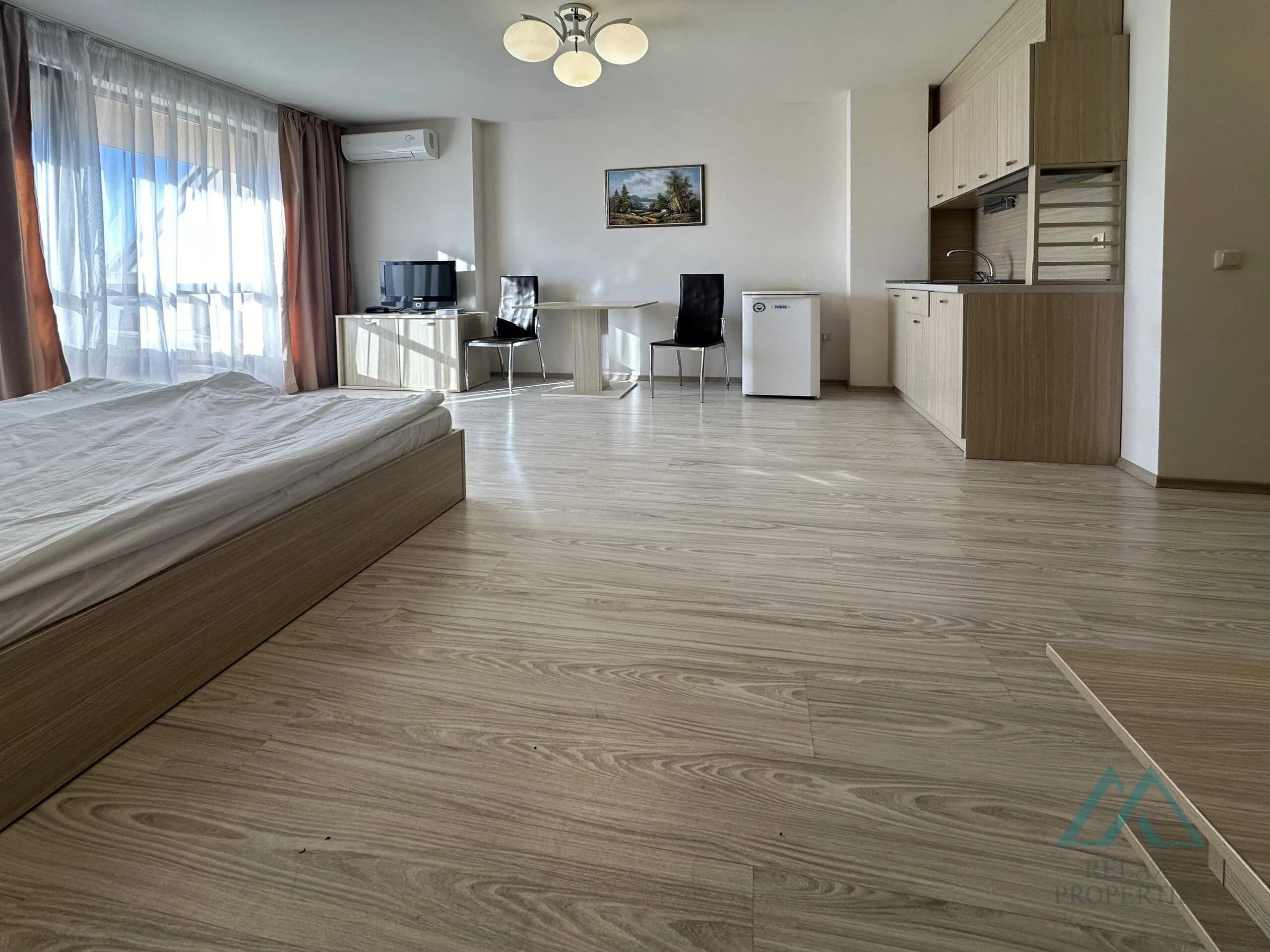 Priestranný apartmán s výhľadom na bazén, Tarsis Club & SPA, 700m od mora, Slnečné pobrežie - 1