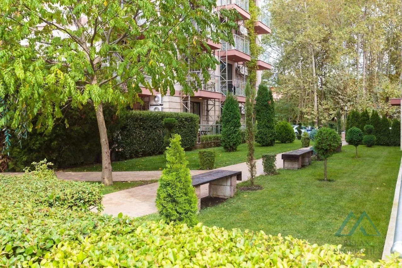 Priestranný apartmán s výhľadom na bazén, Tarsis Club & SPA, 700m od mora, Slnečné pobrežie - 3