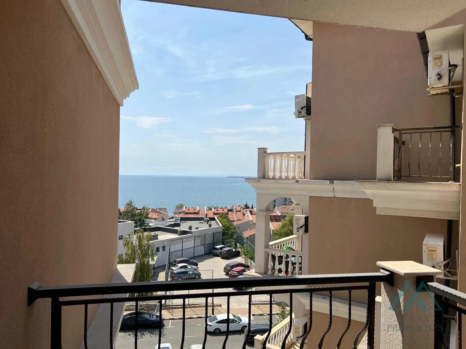 2-izbový apartmán s výhľadom na more v luxusnom komplexe Villa Antorini, 100m od mora, Sveti Vlas - 1