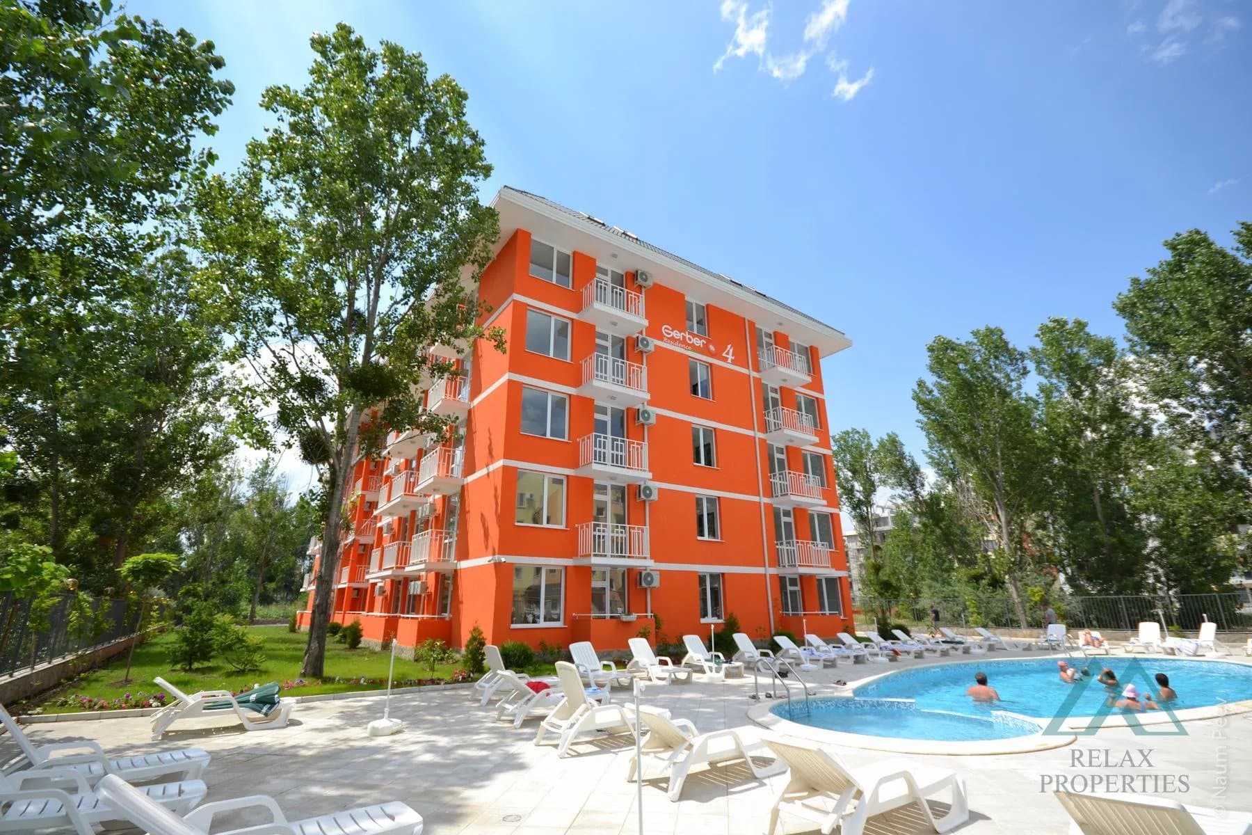 2 izbový apartmán v Gerber Residence 4, 400m od pláže, Slnečné pobrežie, Bulharsko - 1