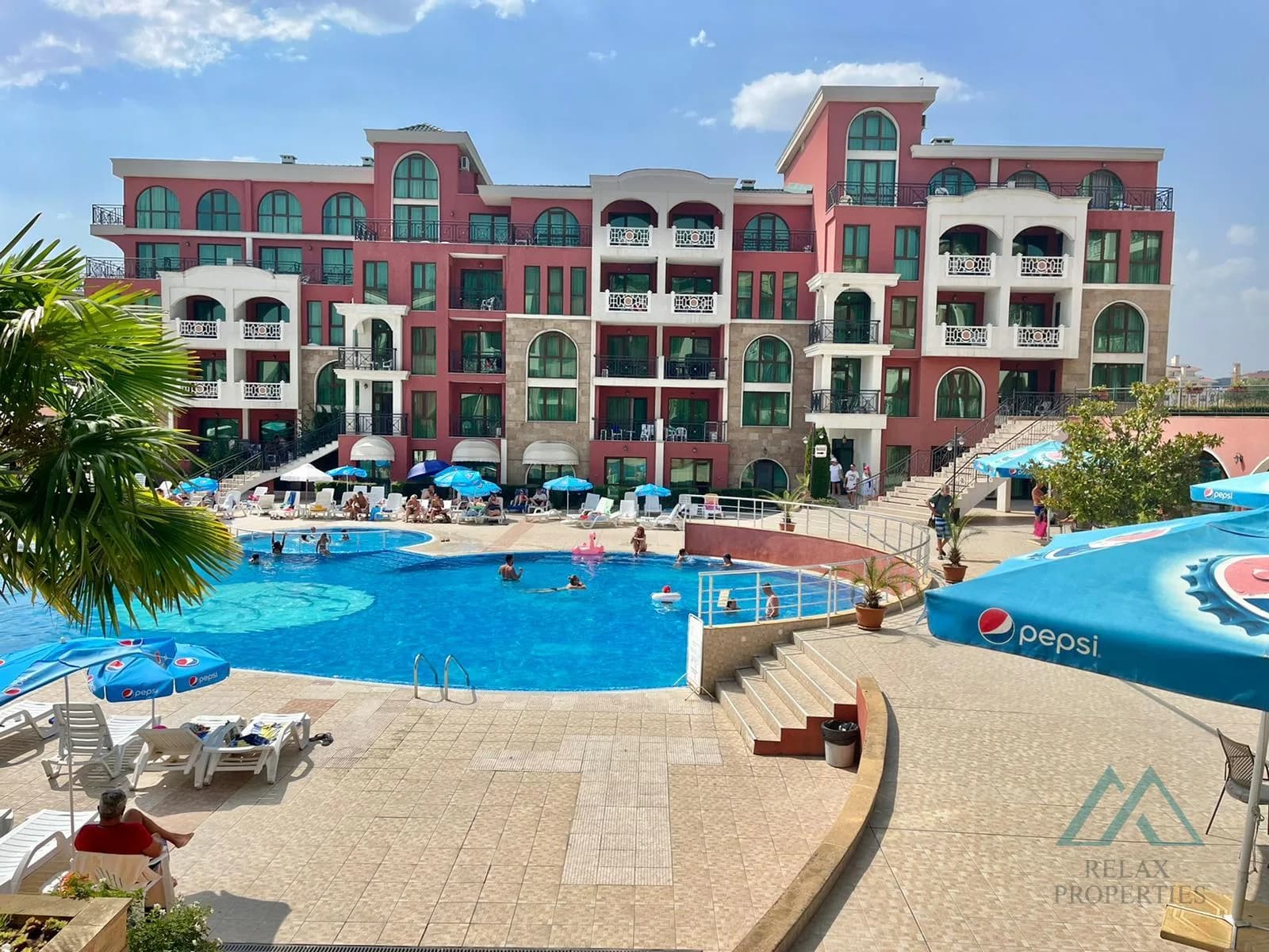 2 izbový apartmán len 300m od pláže, St. George Palace, Sveti Vlas, Bulharsko - 2