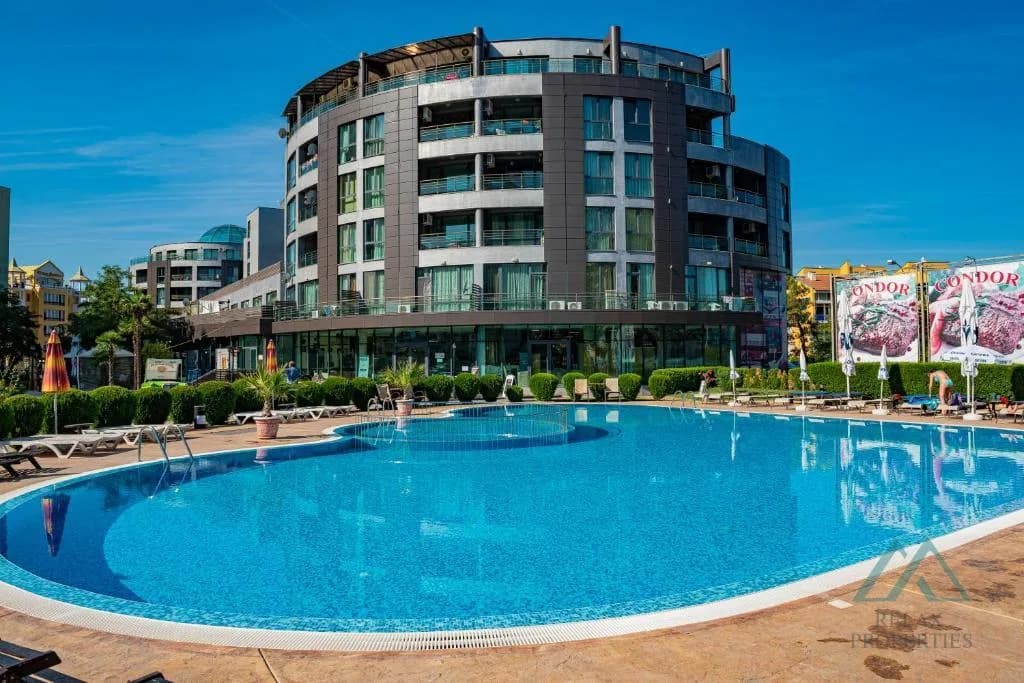 Priestranný 2-izbový apartmán len 100m od pláže, Sunny Beach Plaza, Slnečné pobrežie, Bulharsko - 2