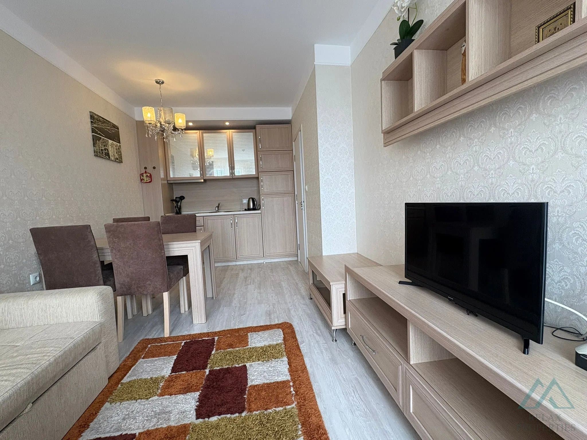 Novostavba! 2-izbový apartmán 48 m² v Harmony Suites 11, Grand Resort, 600m od pláže, Slnečné pobrežie - 3