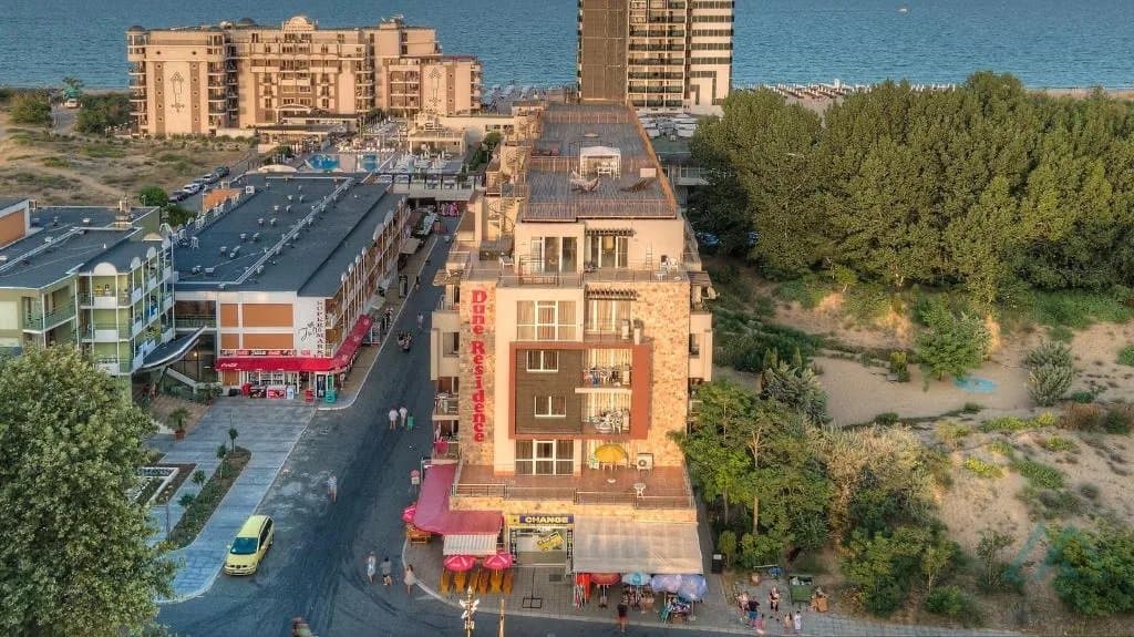 2-izbový apartmán s výhľadom na more v prvej línii – Dune Residence, Slnečné pobrežie - 1