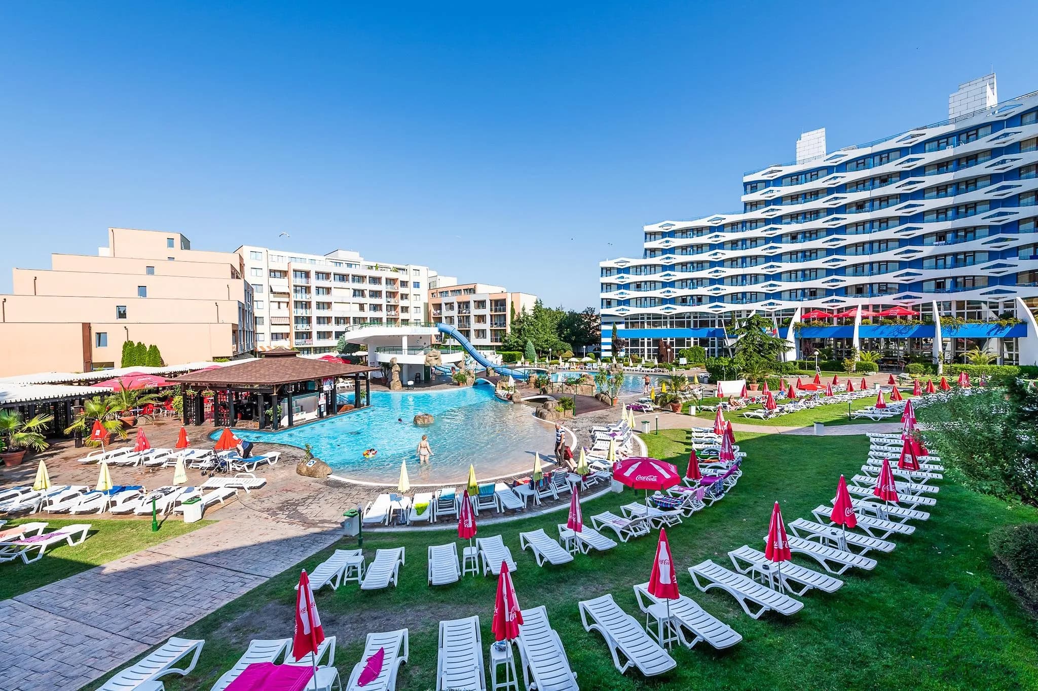 2 izbový apartmán v Trakia Plaza, prvá línia, Slnečné pobrežie - 4