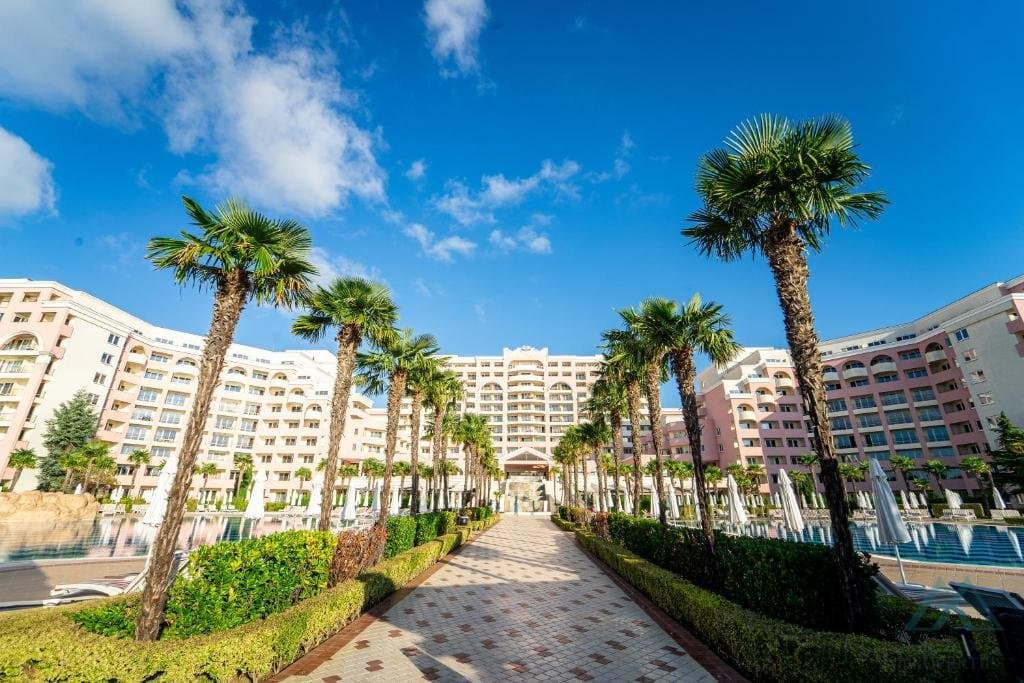 Prvá línia! Štúdiový apartmán v 4★ rezorte DIT Majestic, s nájomnou zmluvou, Slnečné pobrežie, Bulharsko - 1