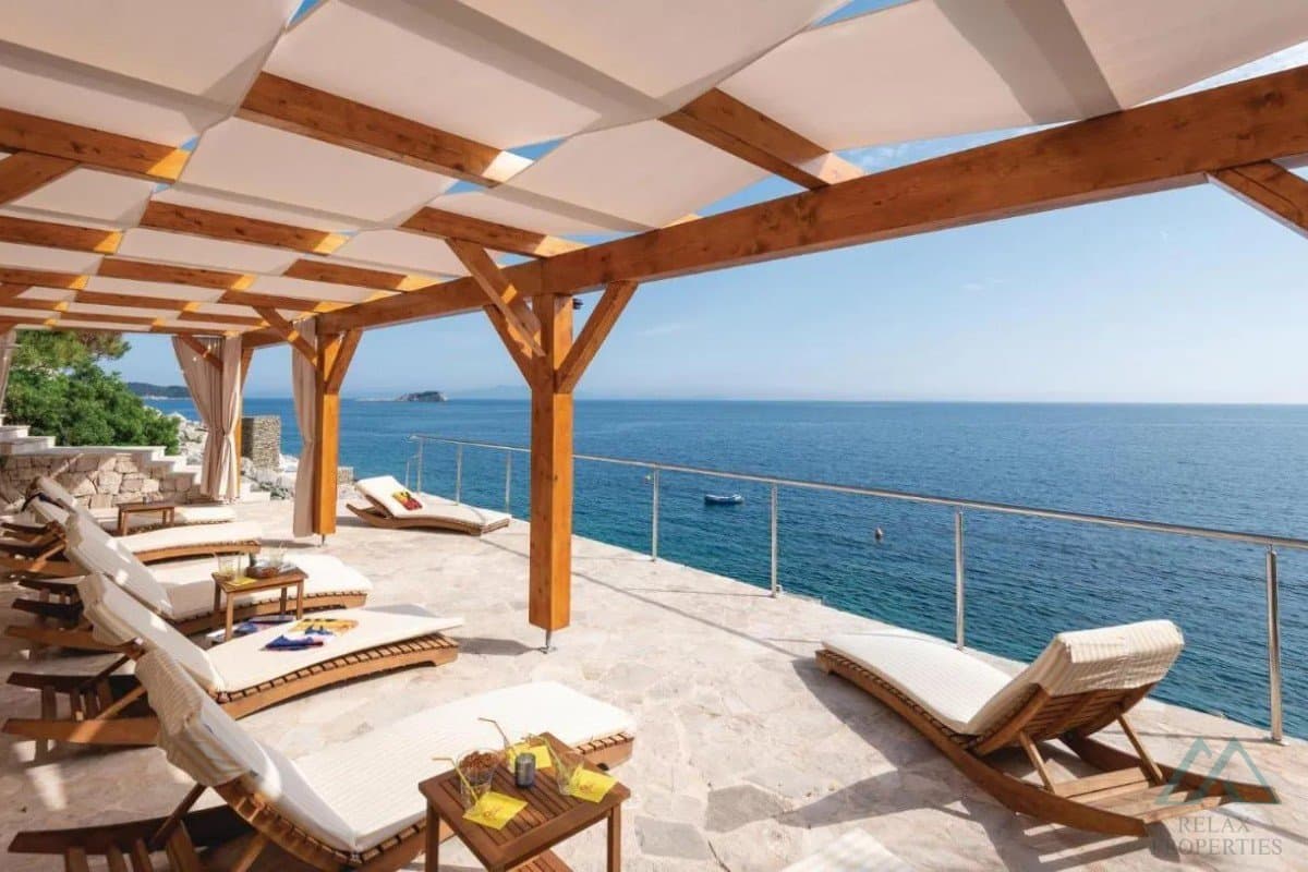 Luxusná vila priamo pri mori s bazénom – ostrov Korčula, prvá línia, Chorvátsko - 3