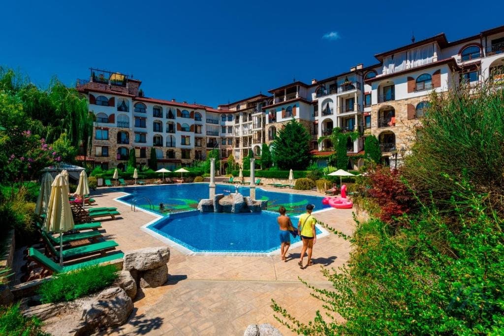 Luxusné štúdio 62 m² – Poseidon VIP Residence, Nessebar, Bulharsko, 350 m od mora - 2