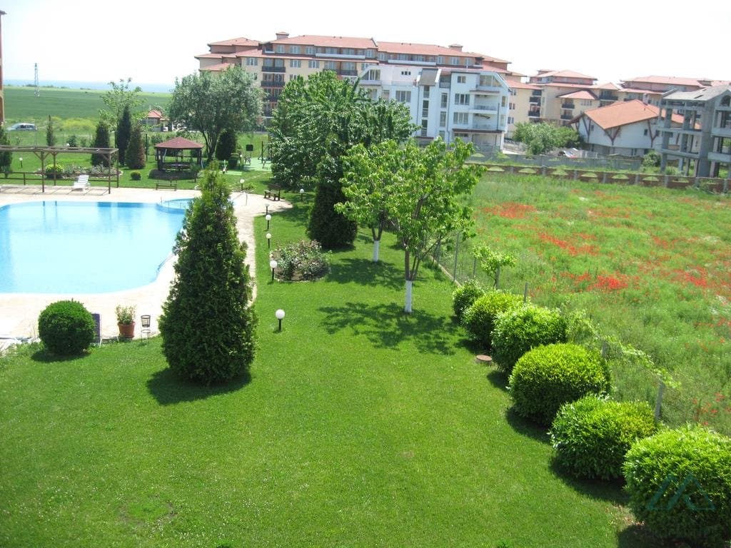 2-izbový apartmán s výhľadom na bazén – Chateau Aheloy 1, Aheloy, 500 m od pláže - 2