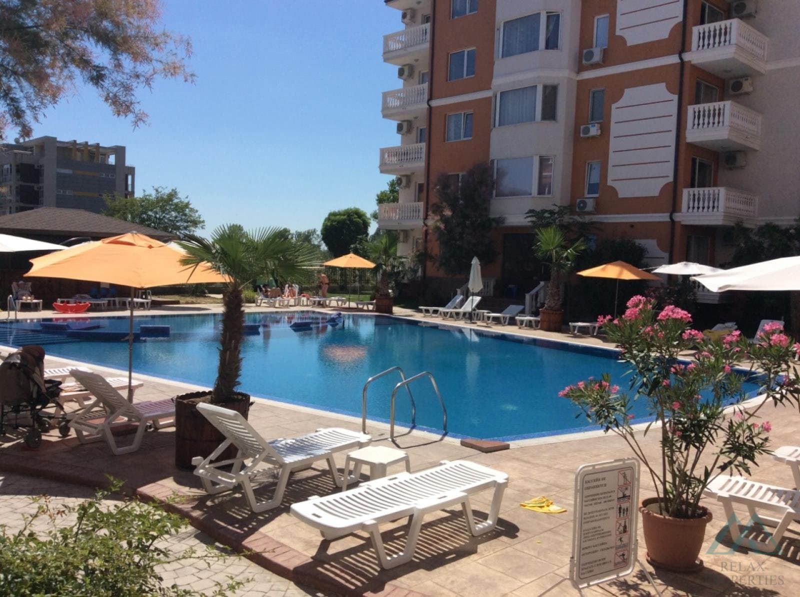 2-izbový apartmán v Sea Diamond, Slnečné pobrežie, 530 m od pláže Cacao Beach - 2
