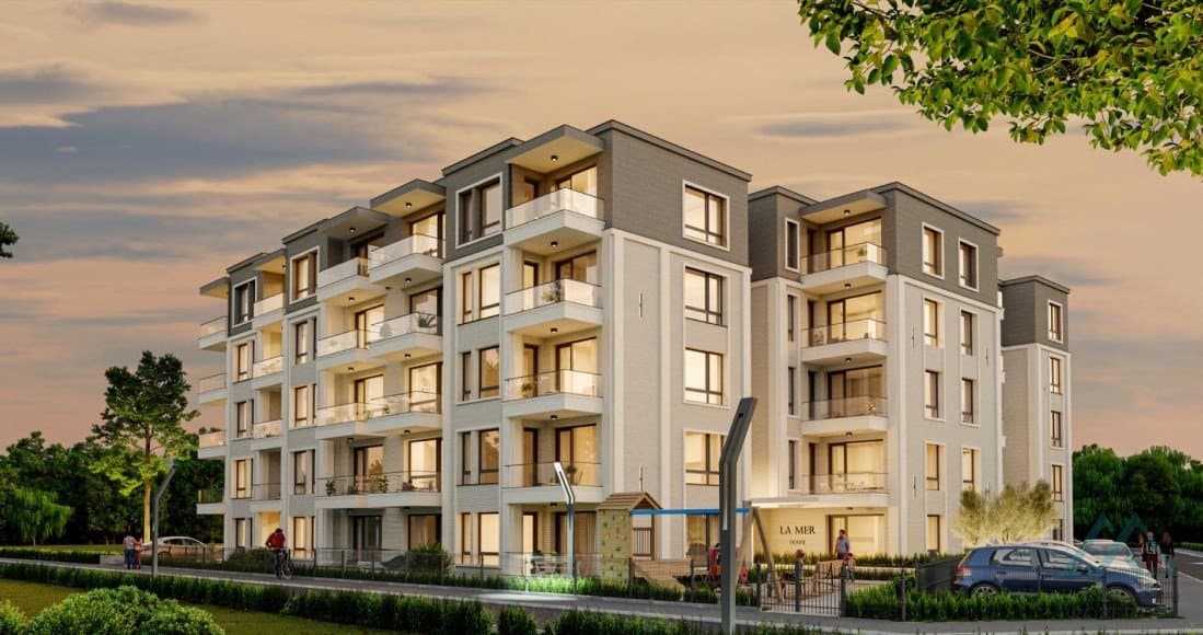 Novostavba na splátky! 2 - izbový apartmán, komplex La Mer House, Ravda - 1