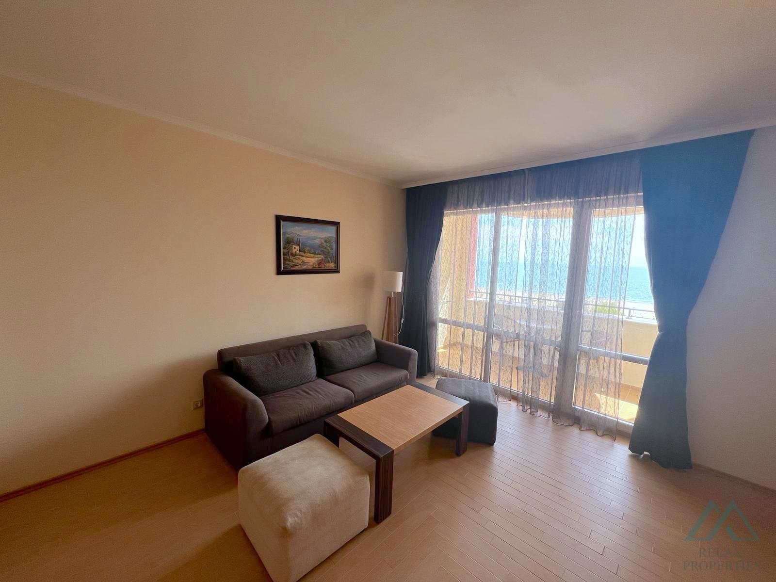 2 izbový apartmán s výhľadom na more, prvá línia, 4* DIT Majestic Beach Resort, Slnečné pobrežie - 4