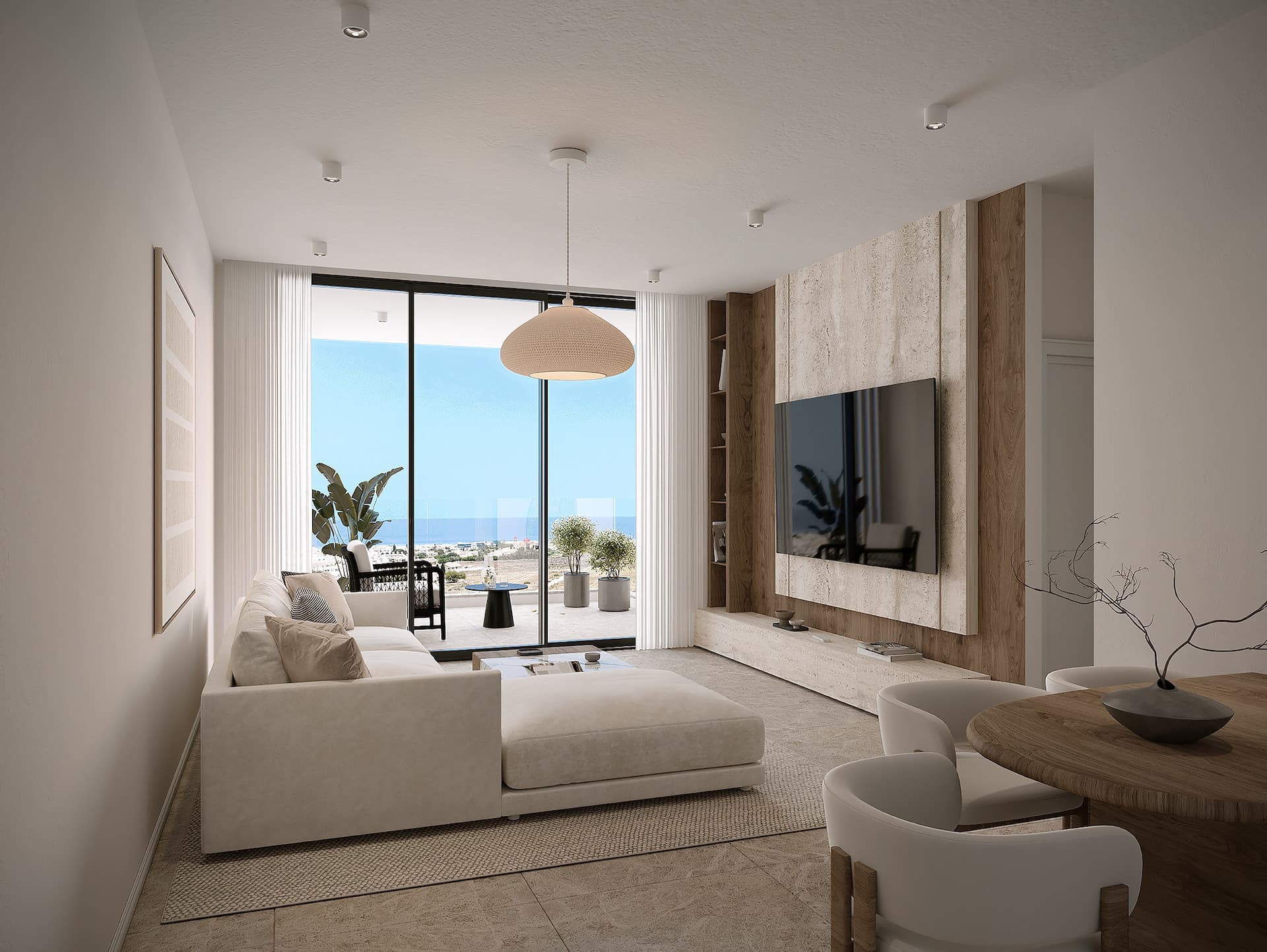 Moderný 2-izbový apartmán v Paralimni s bazénom - Cena bez DPH - 4