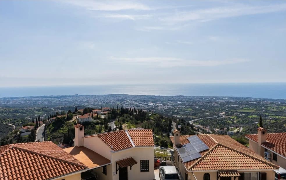 Vila s 3 spálňami – panoramatický výhľad na more a hory, Pafos Cyprus - 5