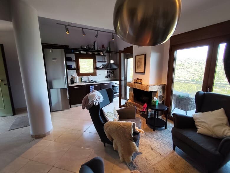 Luxusný mezonet 115 m² s panoramatickým výhľadom na more, Metagkitsi – Sithonia, Chalkidiki - 4
